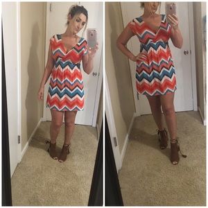 Chevron Style Dress